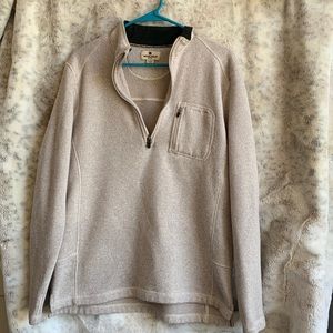 Woolrich quarter zip sweater